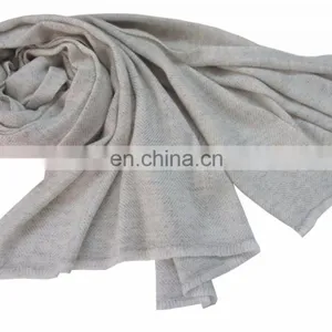 Herringbone Pashmina Wool Shawls 2ply , Scarves thumbnail-3