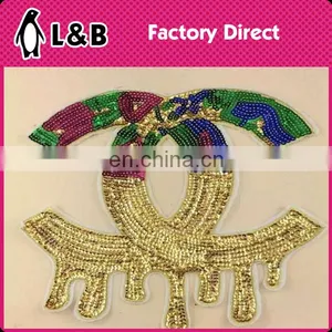 2016 Cheap Embroidery Sequins Cute Hot Fix Motifs,fashion Patches,embroidered Patch thumbnail-5