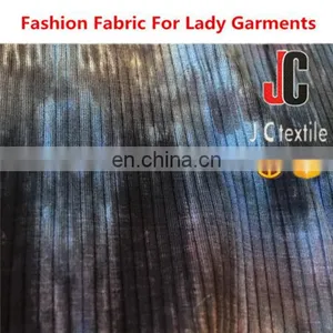 ShaoXing JC Soft Handfeel Twill Knit Fabric 100 Polyester Knit Fabric thumbnail-3