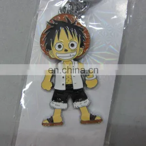 Mini Cute Metal Cartoon Keychains With Epoxy Wholesale thumbnail-4