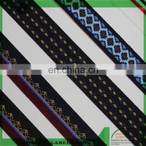 Custom Colourful Woven Webbing /ribbon for Gift thumbnail-1