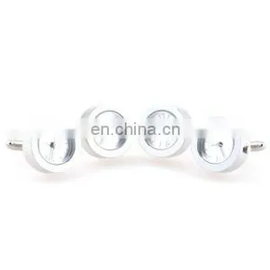 Stainless Steel Colorful Round Watch Cufflink Cufflink Mens SteamPunk Style Mechanism Movement Watch Cufflinks thumbnail-5