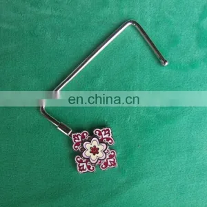 Canot Folding Handbag Hanger at Table, Customized Newest Design Purse Hanger, Purse Hook for Lady thumbnail-5