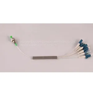 1x8 PLC Splitter Planar Lightwave Circuit Steel Tube Type thumbnail-1