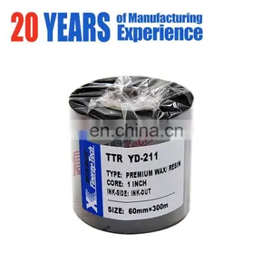 Label Printing Thermal Transfer Barcode Wax Resin Ribbon thumbnail-1