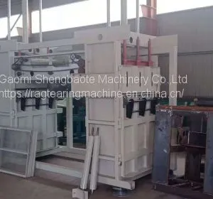 Cotton Fiber Hydraulic Baling Machine With Double Doors thumbnail-2