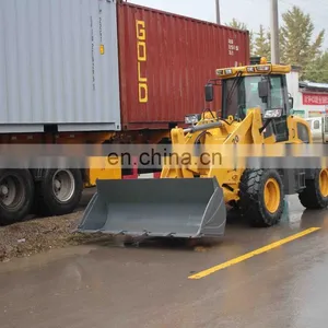 2.5ton Garden Machine Wheel Loader Manufacture Agricultural Mini Wheel Loader for Canada Market thumbnail-1