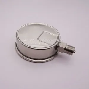 60mm All Stainless Steel Oil Filled Anti-shock Pointer Pressure Gauge With Dual Scale thumbnail-2