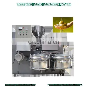 Stainless Steel Cold Pressing Machine /oil Extractor/twin-screw Oil Press for Sale thumbnail-1