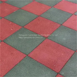 Factory Direct Sale Kindergarten Outdoor Rubber Floor Mat Community Crawling Safety Non-skid Floor Mat School Runway Glue thumbnail-2