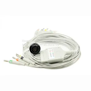 Cardioline/Kenz PC-104 Ekg Cable With Leadwires thumbnail-2