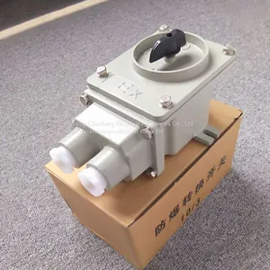 Explosion-proof Transfer Switch 60A/ 3-phase Motor Controlled Starting Switch 380V Aluminum Alloy Housing BHZ51 thumbnail-3