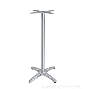 4 Feet Aulumium Bistro Metal Indoor Furniture Coffee Table Base thumbnail-1