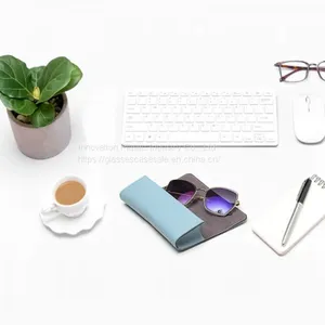 Crush-resistant and Fashionable Sunglasses Case; Women’s Portable Sunglasses Case thumbnail-1