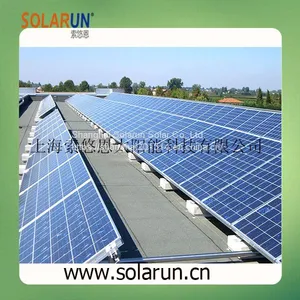 Flat Roof Solar Mounting System (Solarun Solar) thumbnail-1