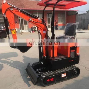 1 Ton Mini Excavator Rake Bucket Small Excavator thumbnail-3
