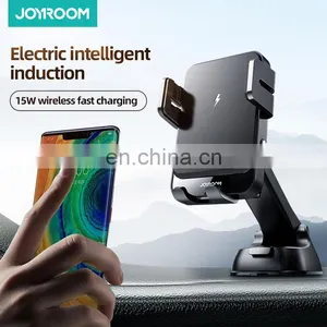 JOYROOM 2020 Mobile Holder Fast Wireless Charging 15w Wireless Car Charger With Holder for Samsung thumbnail-2