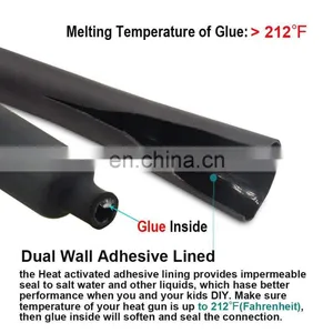 Hampool Good Quality Medium Wall Tube Assortment Automobile Heat Shrink Tube Sleeve thumbnail-5