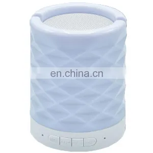 Wholesale Smart Bluetooth Speaker Night Light Colorful Atmosphere Bluetooth Speaker Led Light thumbnail-7