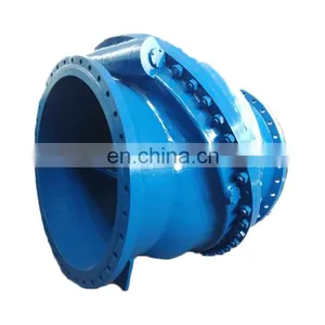 DN1500 Ductile Iron Double Door Flange Swing Check Valve thumbnail-4
