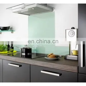 High Goss 575mm Silk Screen Printing Glass Splash Backs for Kitchen thumbnail-3