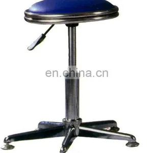 Laboratory Chair With Wheels,Lab Stool Metal Swivel Bar Chairs thumbnail-1