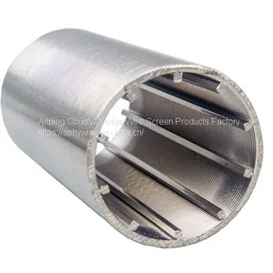 Perfect Round Wedge Wire Johnson Water Well Screen Pipe thumbnail-1