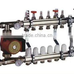 58 Copper Underfloor Heating Water Manifold thumbnail-5
