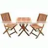 FAST SUPPLY AND QUALITY PRODUCTION - Garden Bistro Set - Set Garden Bistro Set - Acacia Furniture Bistro Set thumbnail-1