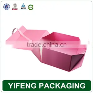 Square Gift Cardboard Box White Packing Box With Ribbon For Jewelry Packaging Wholesale thumbnail-5