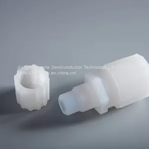 Superior Corrosion Resistance Transparent PFA Fitting For Chemical Anticorrosion PFA Straight Union Reducer thumbnail-4