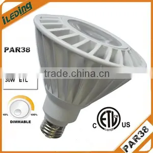 277V 2000LM 30W PAR38 LED Light Bulb Dimmable ETL Listed thumbnail-1