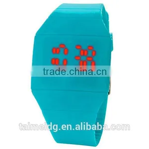 2015 Candy Color Custom Touch Screen Sport Silicone Led Watch for Sale, Cheap Watch, Boy Watch thumbnail-4