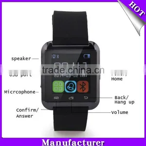 New Arrival Product Bluetooth U8 Smart Phone Watch thumbnail-6
