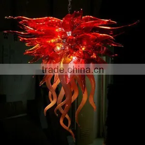 Modern Red Crystal Chandelier thumbnail-1