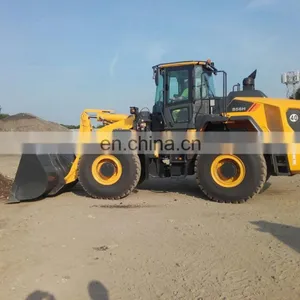 New 5 Tons Front End Wheel Loader CLG856H/856/856H/CLG855H/855H for Quarry Work thumbnail-5