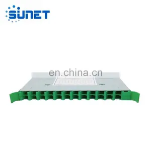 FTTH Outdoor 19 Inch Fiber Optic Equipment Rack Wall Mount Patch Panel Terminal Box Cabinet ODF thumbnail-3