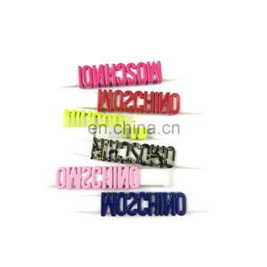 2021 Customization High Quality Different Colors Metal Alphabet DIY Letters Handbag Metal Logo Letters thumbnail-4