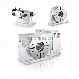 CNC Machine Rotary Table Waterproof 4th Axis Pneumatic 250mm High Rigidity Rotary Table thumbnail-4