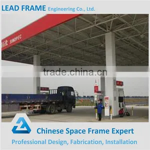 Steel Space Frame Petrol Station Construction thumbnail-2
