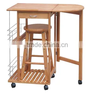Wooden Table and Chair thumbnail-1