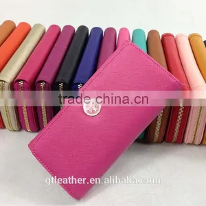 Saffiano Cow Split Wallet Leather thumbnail-5