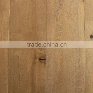 Oiled Coating Oak Engineered Flooring/Raised Knots Oak Engineered Flooring/Smoked Oak Wood Flooring thumbnail-1