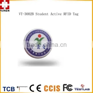 VANCH 2.45GHz Round Active RFID Tag for Home to School Project thumbnail-2