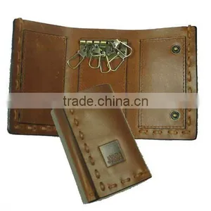 Leather Key Holder Made of High Quality Cow Leather thumbnail-1