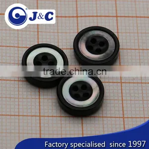Black Pearl Lip Shell Buttons,MOP Shell Buttons,colourful Shell Buttons thumbnail-1