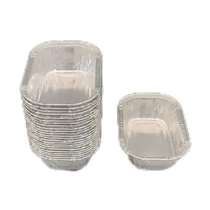 Mini Aluminum Foil Container 110ml Small Disposable Baking Cup for Pudding Cupcake Food Packaging thumbnail-1