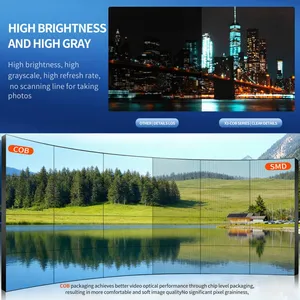4K SMD HD Indoor LED Display Wall Panel Ultra-Thin P1.5HDR10+ DCI-P3 97% AI-Driven CMS Video Screen thumbnail-2
