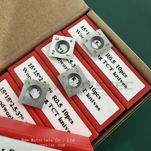Carbide Woodworking Inserts 14*14*2.5 mm -30° R150/R20 thumbnail-1