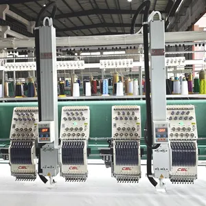 CBL High Speed Multi-Head Laser Mixed Flat Computerized Embroidery Machine thumbnail-1